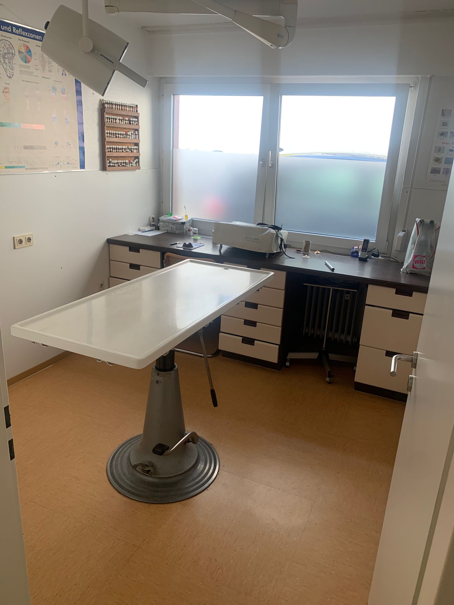 Behandlungsraum der Tierarztpraxis Pauly in Solingen